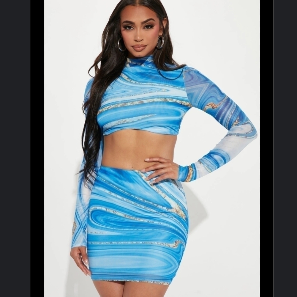Fashion Nova too much for you skirt St